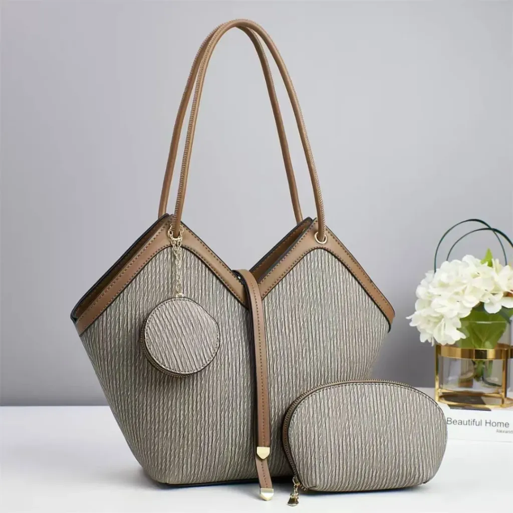 Three in one fashion bag ( Grey)